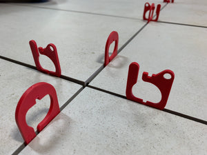 1/32" Interlock Horseshoe Spacers (200 ct)