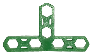 3/16" Honeycomb T Spacers (500 ct Bag)
