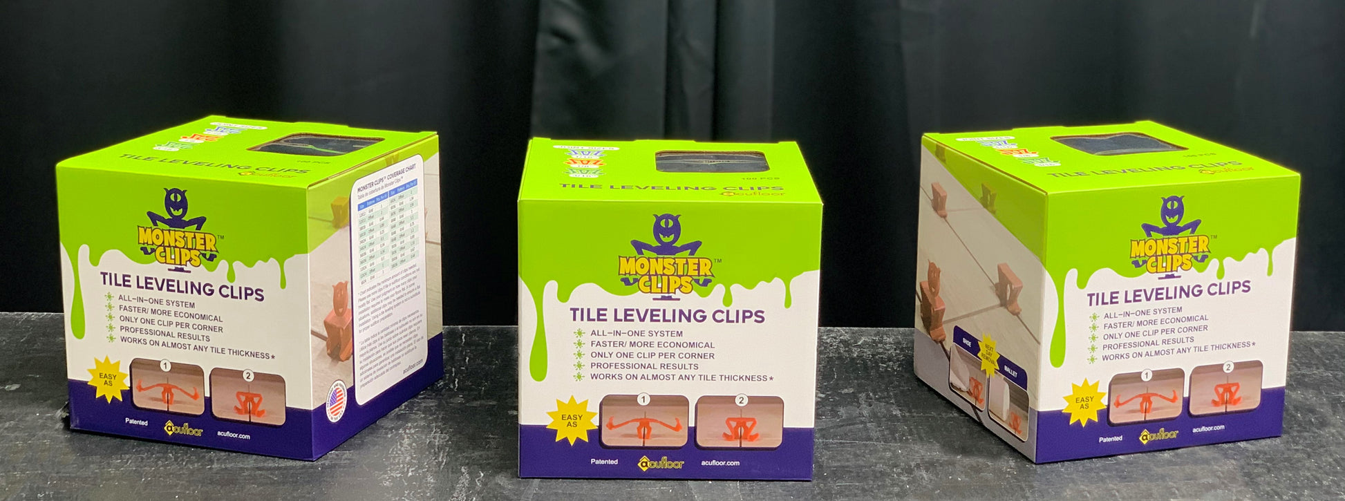 3/16" Monster Clips (100 CT Box)