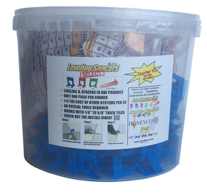 Start Kit - 1/16" Blue Leveling Spacers® Select - Acufloor