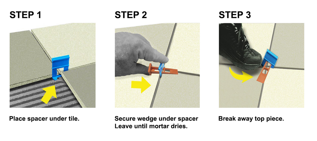 Start Kit - 1/16" Blue Leveling Spacers® Select - Acufloor